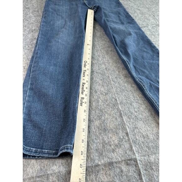 Lee Jeans Women's Slim Fit Straight Leg Mid-Rise Size 8M Denim Jeans - Picture 2 of 8